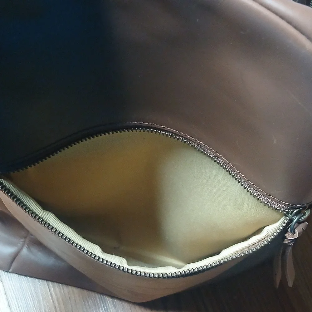 Able Alem Brown Leather‎ Backpack